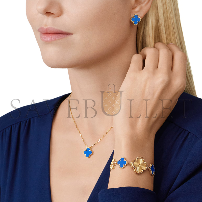 VAN CLEEF ARPELS VINTAGE ALHAMBRA EARRINGS YELLOW GOLD VCARP9SZ00 VAN CLEEF ARPELS VINTAGE ALHAMBRA EARRINGS YELLOW GOLD VCARP9SZ00